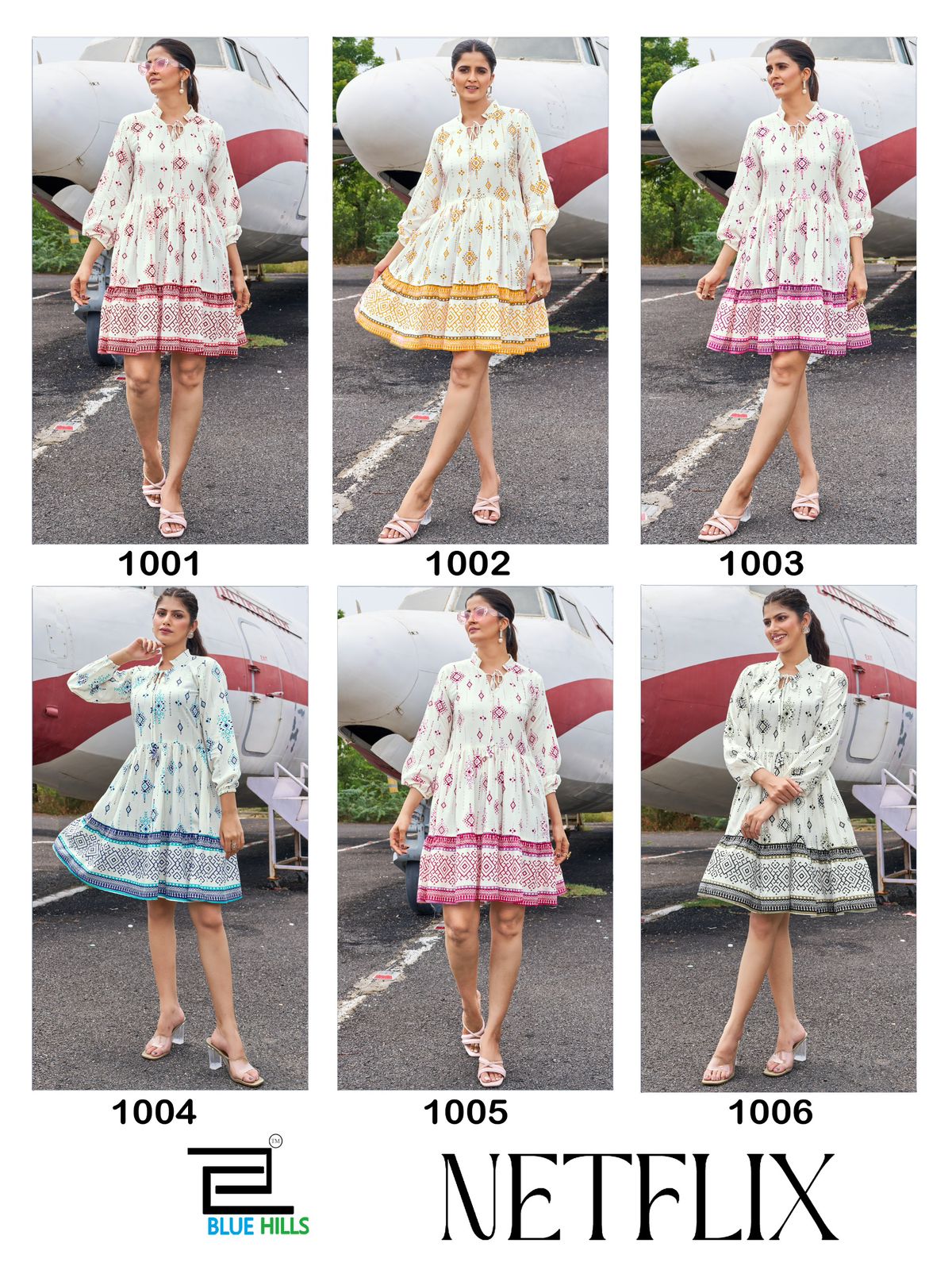 Netflix By Blue Hills Rayon Tunic Style Party Wear Kurtis Wholesale Price In Surat
